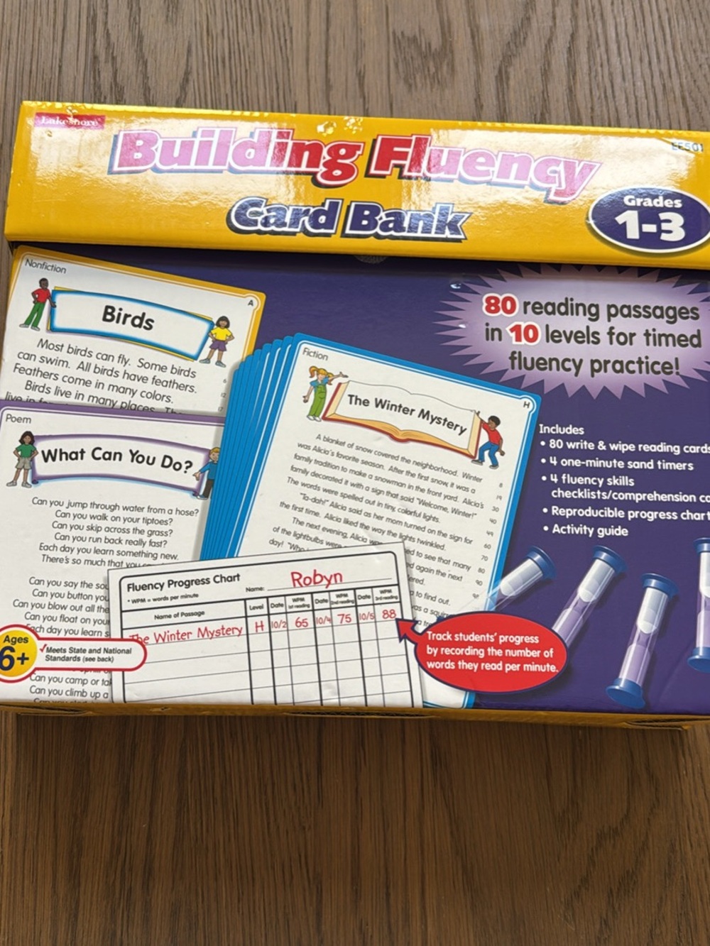 NIB Lakeshore Building Fluency Card Bank Grade 1-3